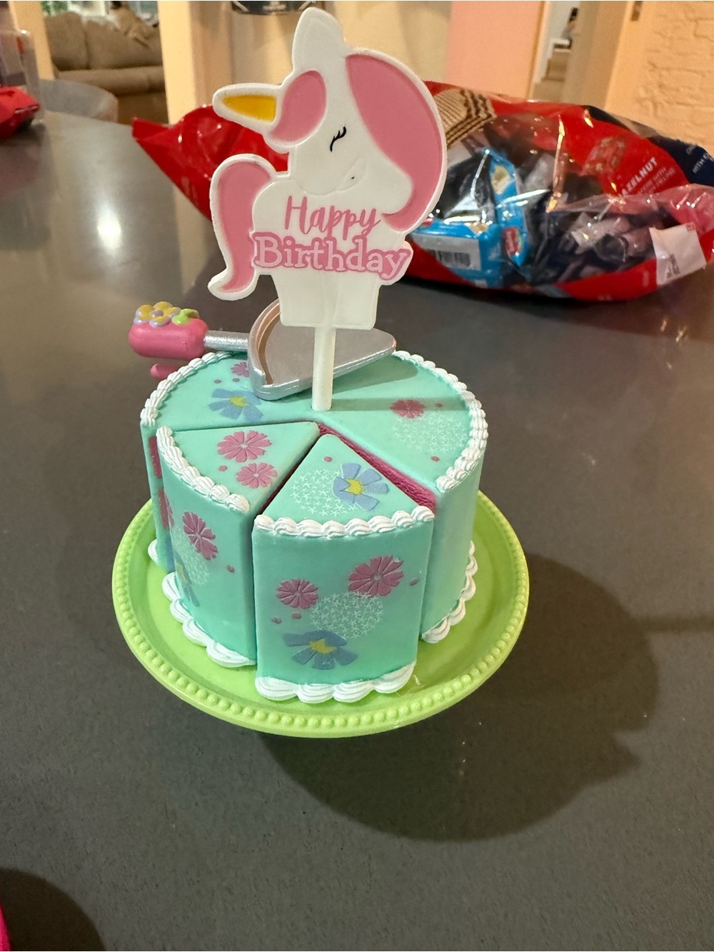 American Girl Birthday cake set